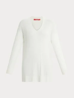 Marina Rinaldi Maglieria | Maglieria*Maglia in filato di viscosa BIANCO
