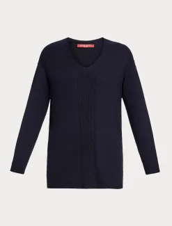 Marina Rinaldi Maglieria | Maglieria*Maglia in filato di viscosa BLU
