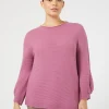 Marina Rinaldi Maglieria | Maglieria*Maglia in lana CICLAMINO