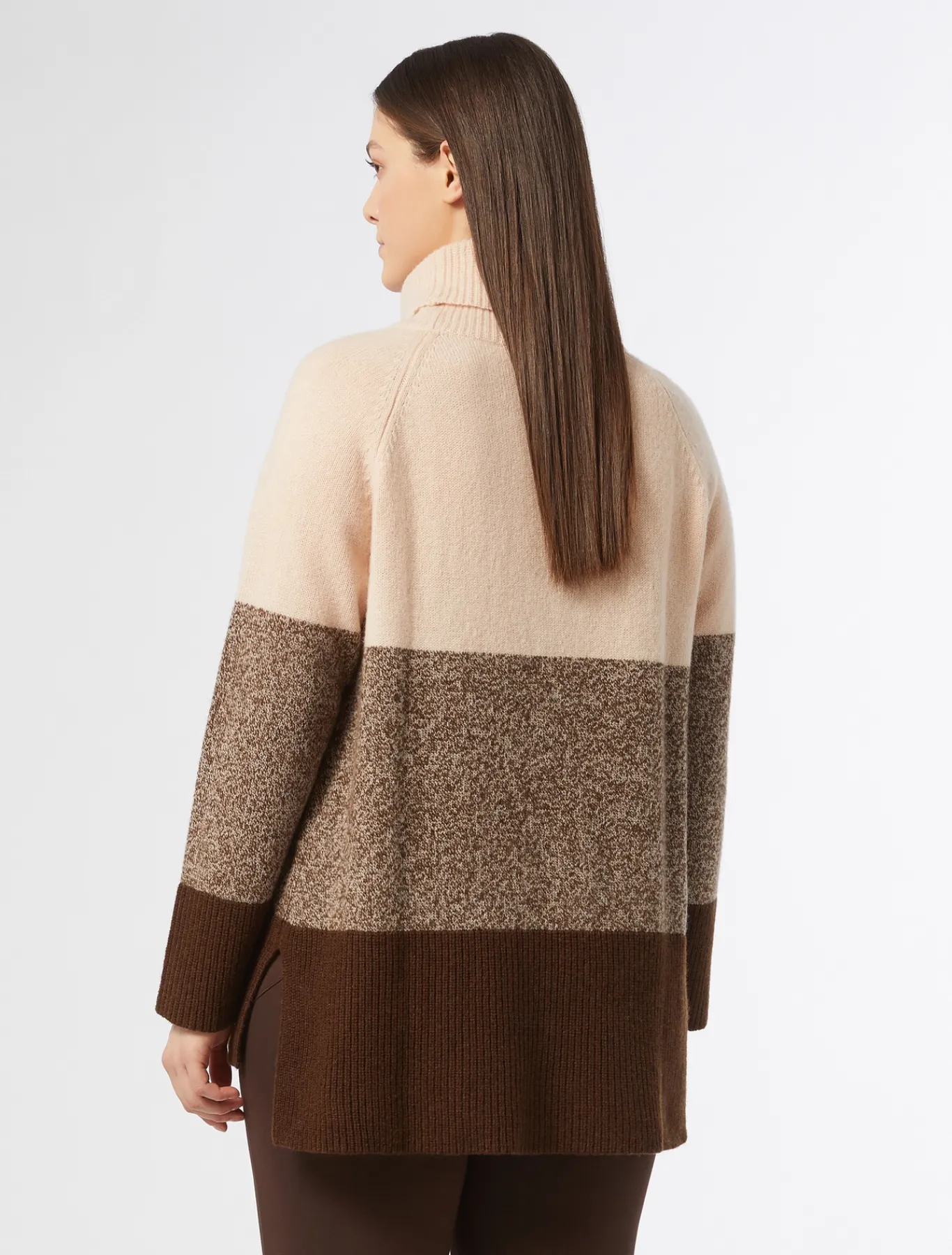 Marina Rinaldi Maglieria | Maglieria*Maglia in lana TORTORA