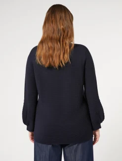 Marina Rinaldi Maglieria | Maglieria*Maglia in lana BLUNOTTE