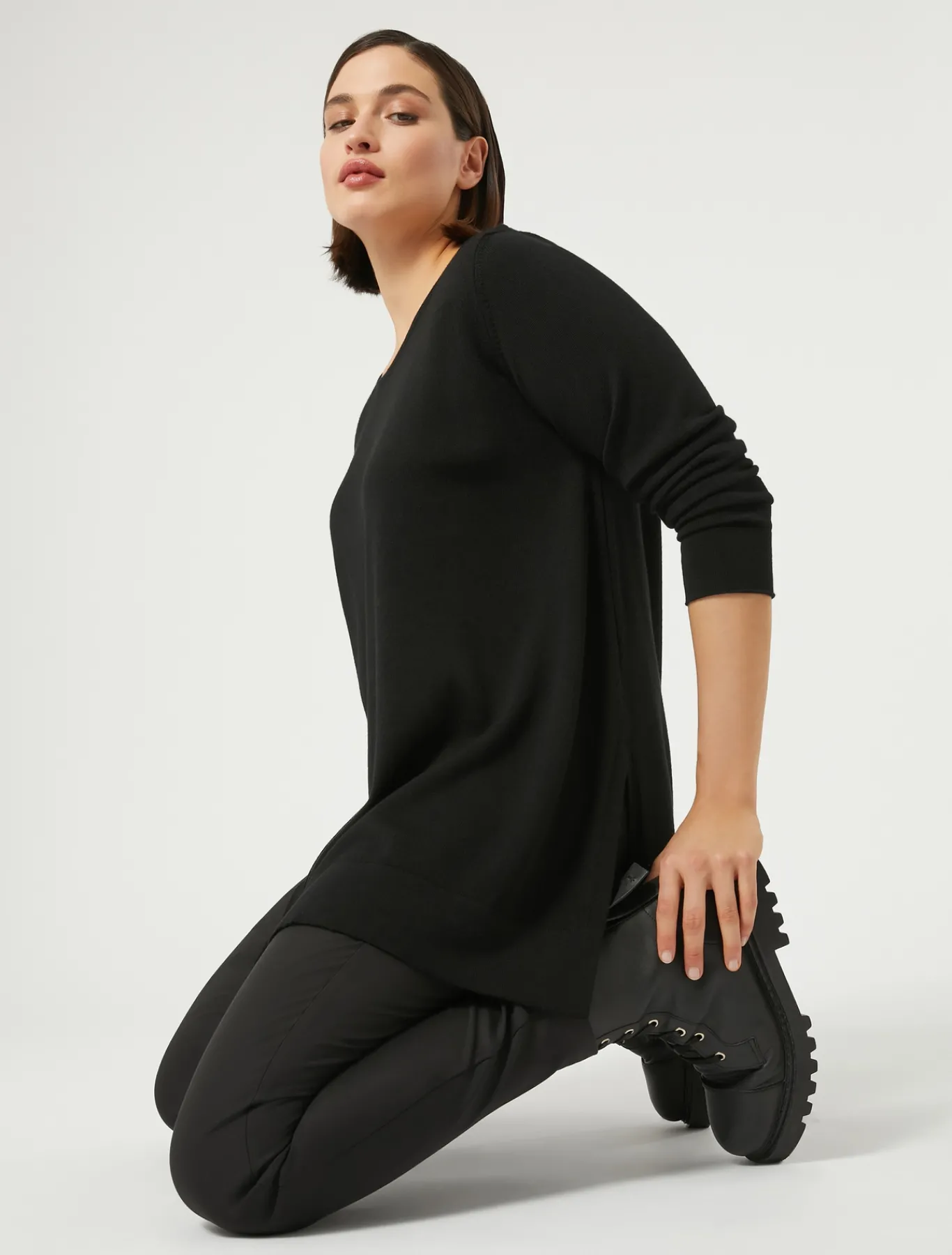 Marina Rinaldi Maglieria | Maglieria*Maglia in lana NERO