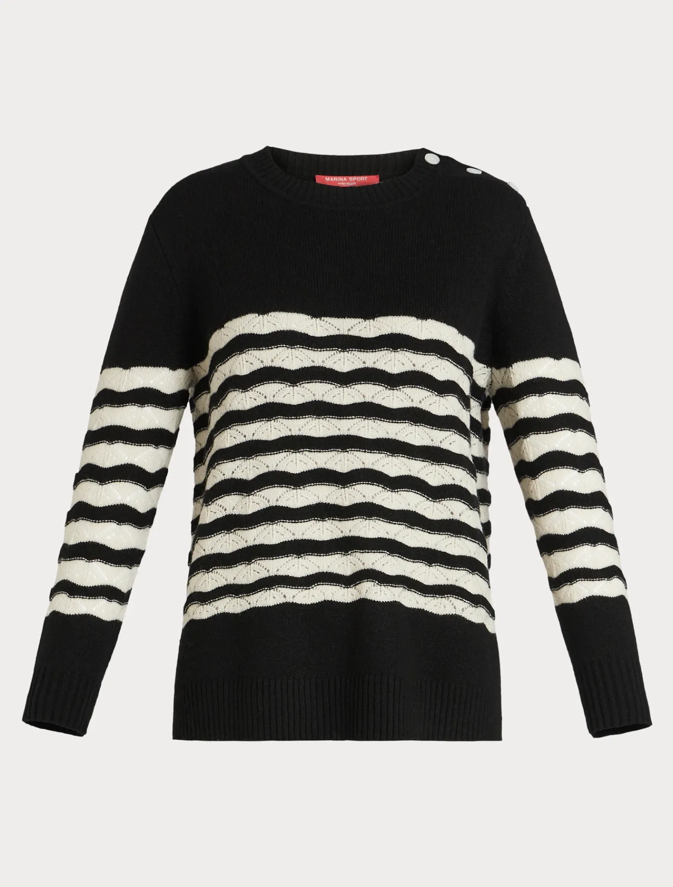 Marina Rinaldi Maglieria | Maglieria*Maglia in lana NERO