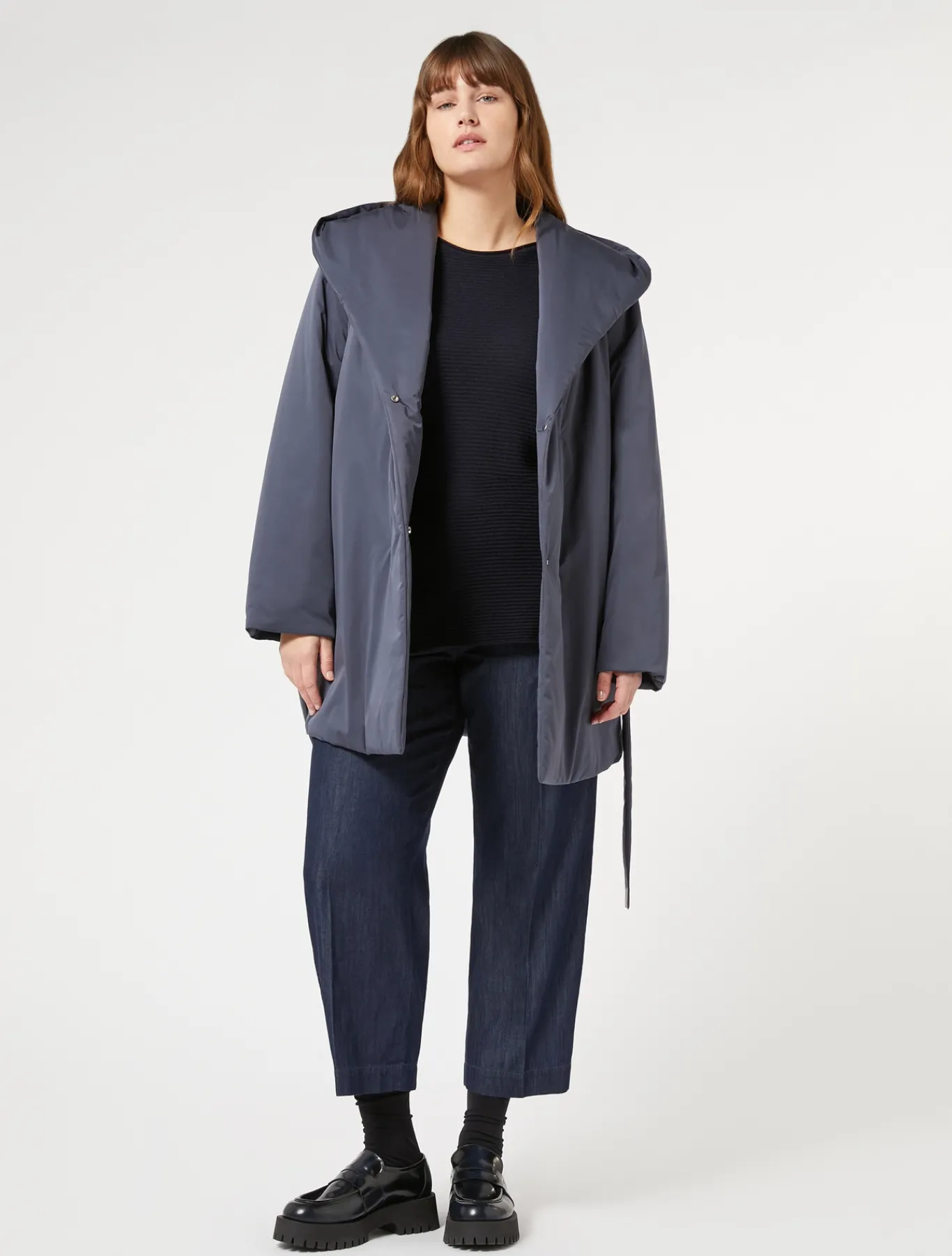 Marina Rinaldi Maglieria | Maglieria*Maglia in lana BLUNOTTE