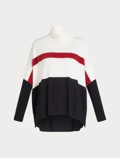 Marina Rinaldi Maglieria | Maglieria*Maglia in lana BLUMARINO