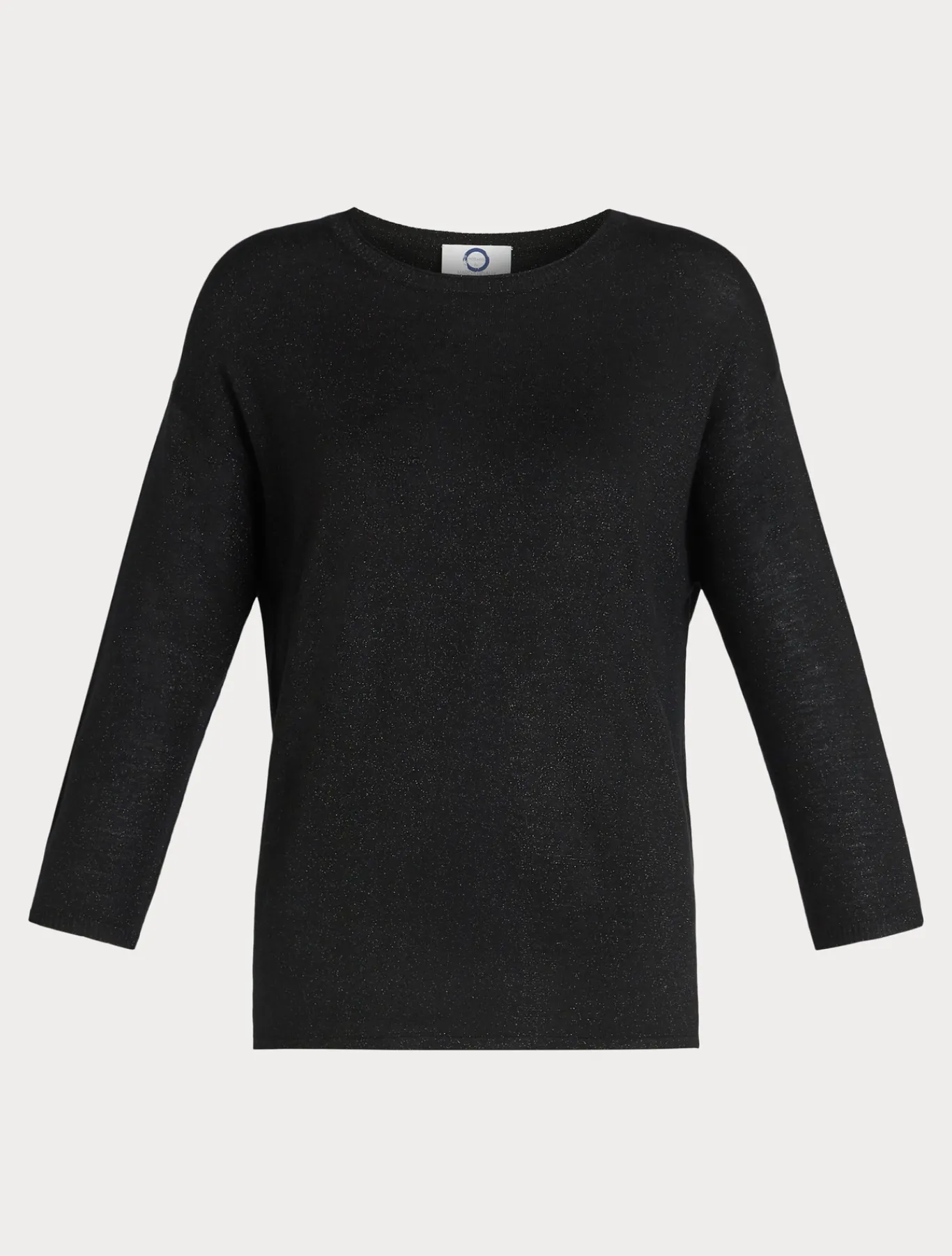Marina Rinaldi Maglieria | Maglieria*Maglia in lana metallizzata NERO