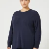 Marina Rinaldi Maglieria | Maglieria*Maglia in misto cachemire BLUNOTTE