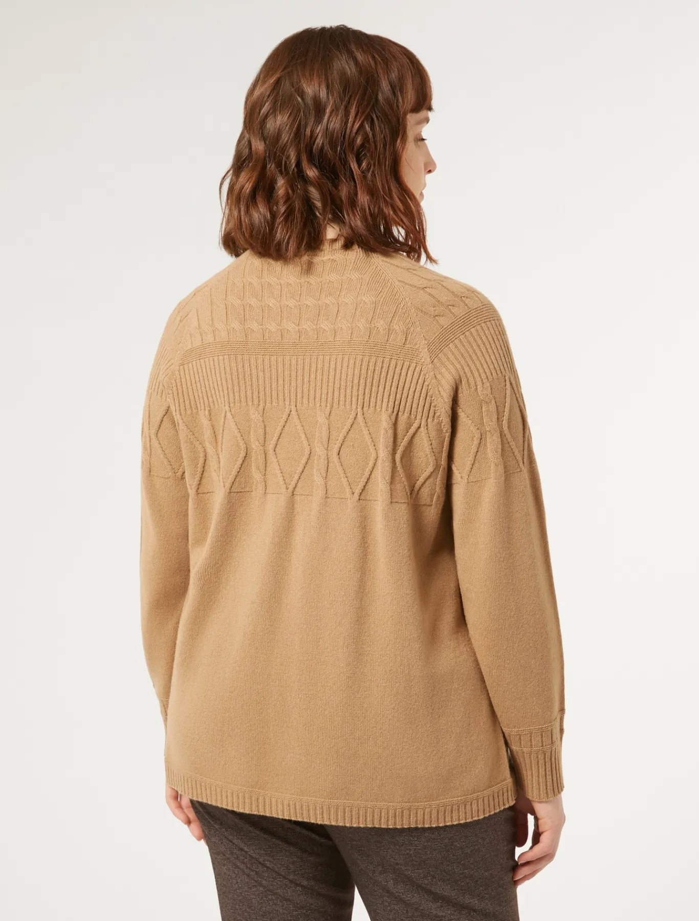 Marina Rinaldi Maglieria | Maglieria*Maglia in misto cachemire CAMMELLO