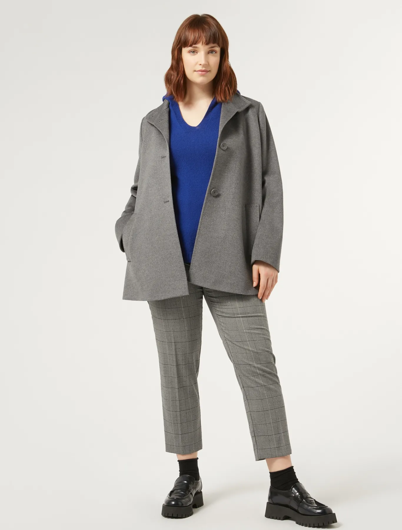 Marina Rinaldi Maglieria | Maglieria*MAGLIA in misto cachemire BLUETTE