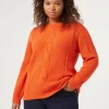 Marina Rinaldi Maglieria | Maglieria*Maglia in misto lana ARANCIO