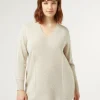 Marina Rinaldi Maglieria | Maglieria*Maglia in misto lana TORTORA