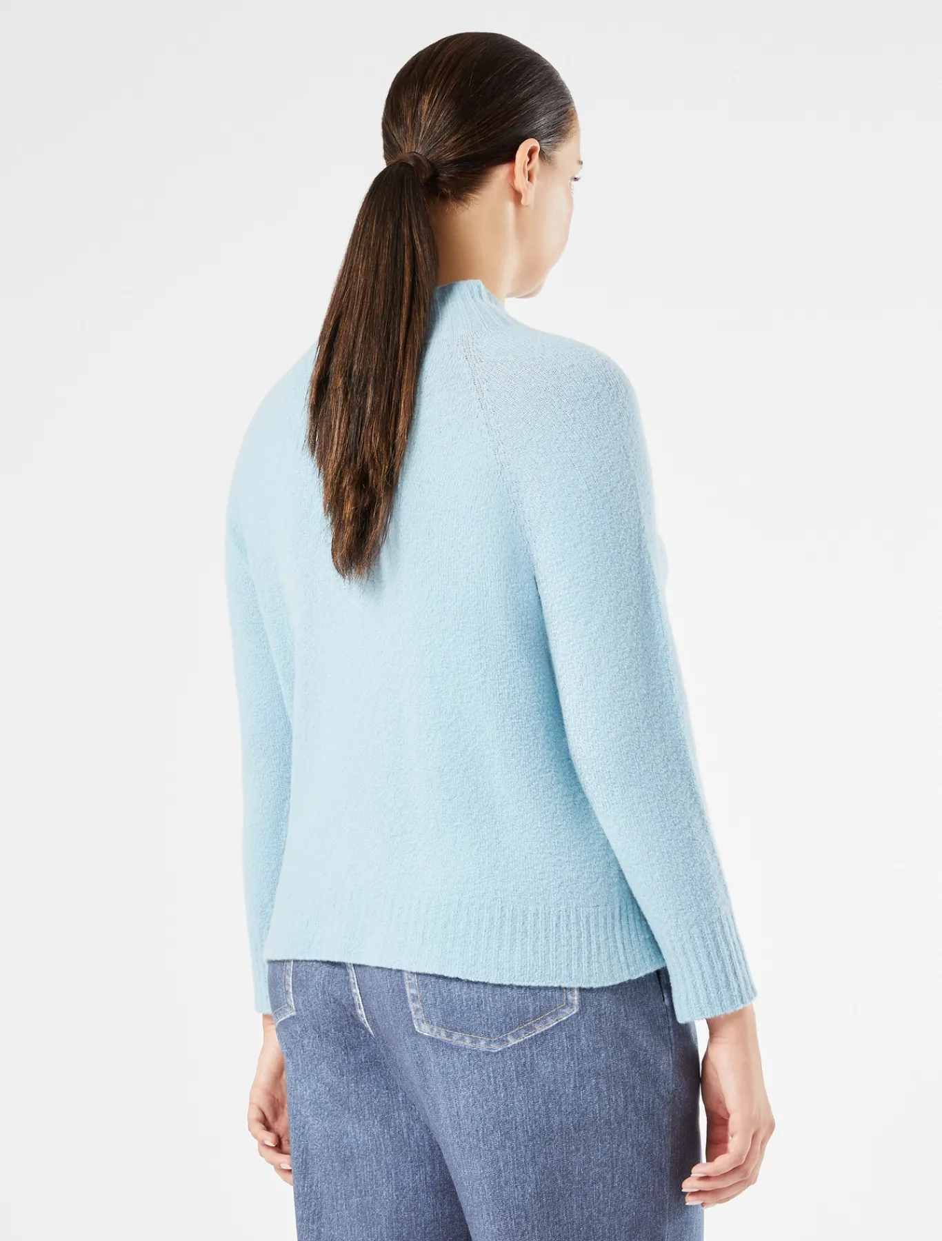 Marina Rinaldi Maglieria | Maglieria*Maglia in misto lana AZZURRO