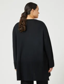 Marina Rinaldi Maglieria | Maglieria*Maglia in misto lana NERO