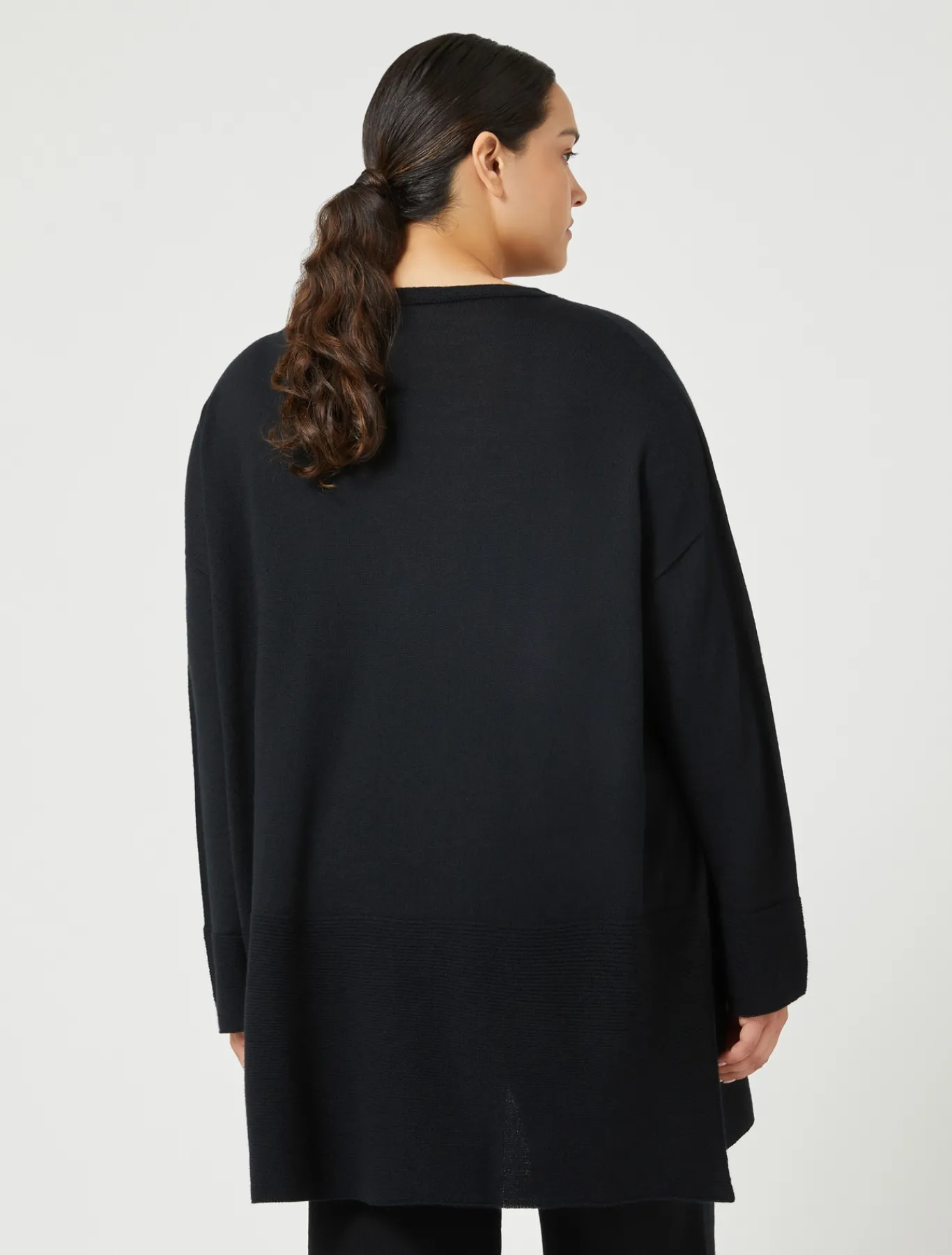 Marina Rinaldi Maglieria | Maglieria*Maglia in misto lana NERO