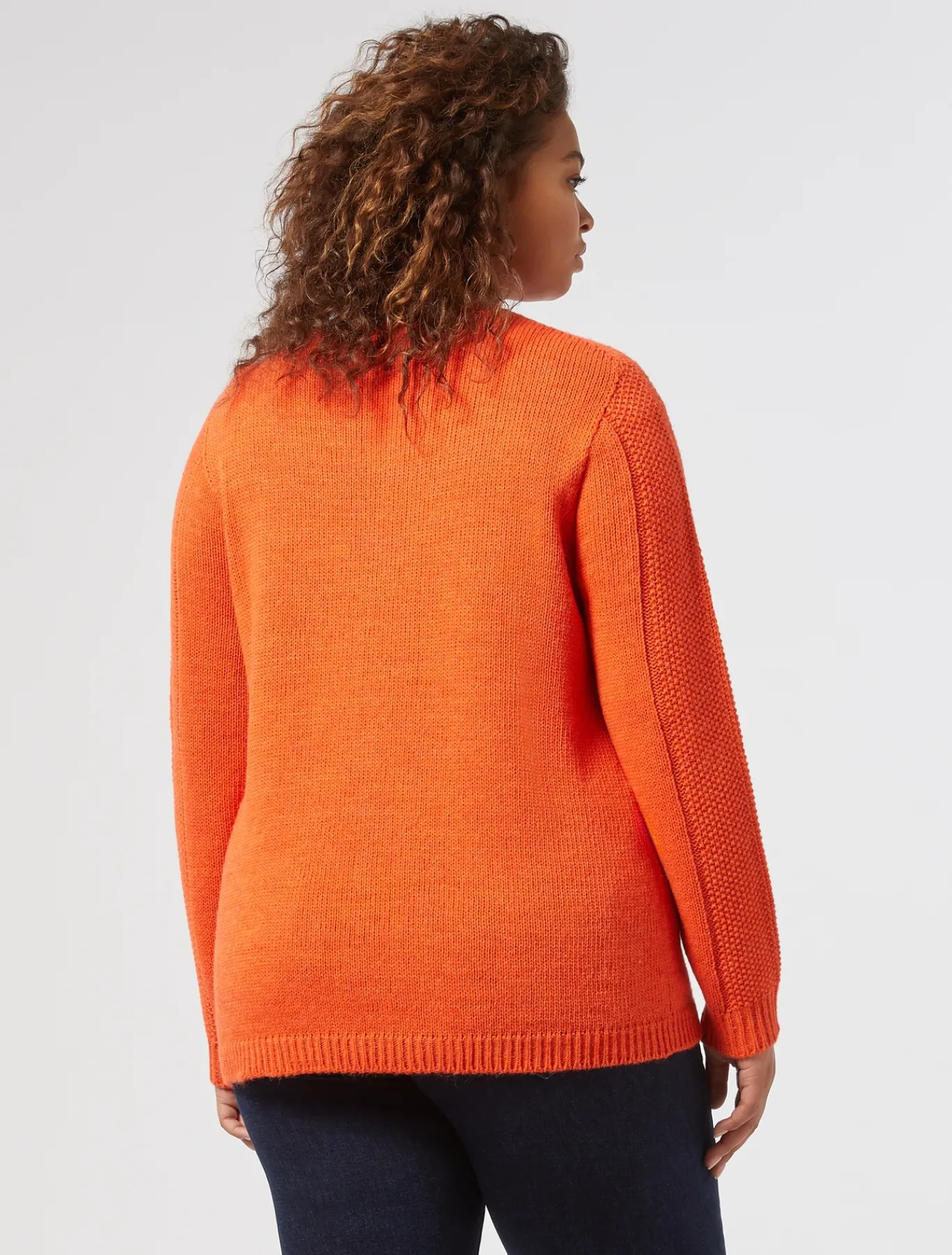 Marina Rinaldi Maglieria | Maglieria*Maglia in misto lana ARANCIO