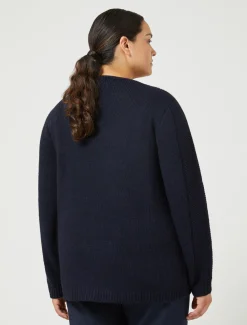Marina Rinaldi Maglieria | Maglieria*Maglia in misto lana BLUNOTTE