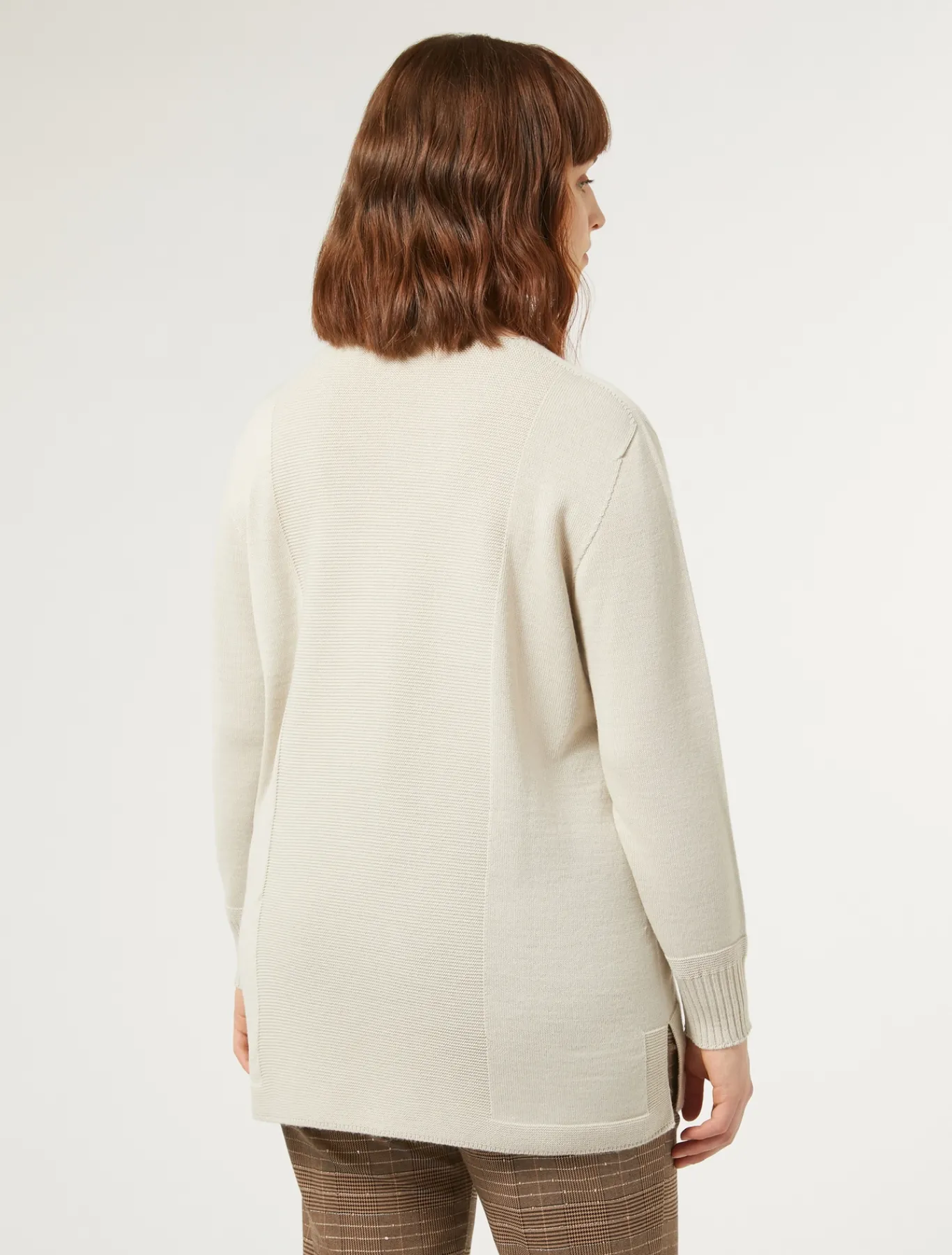 Marina Rinaldi Maglieria | Maglieria*Maglia in misto lana TORTORA
