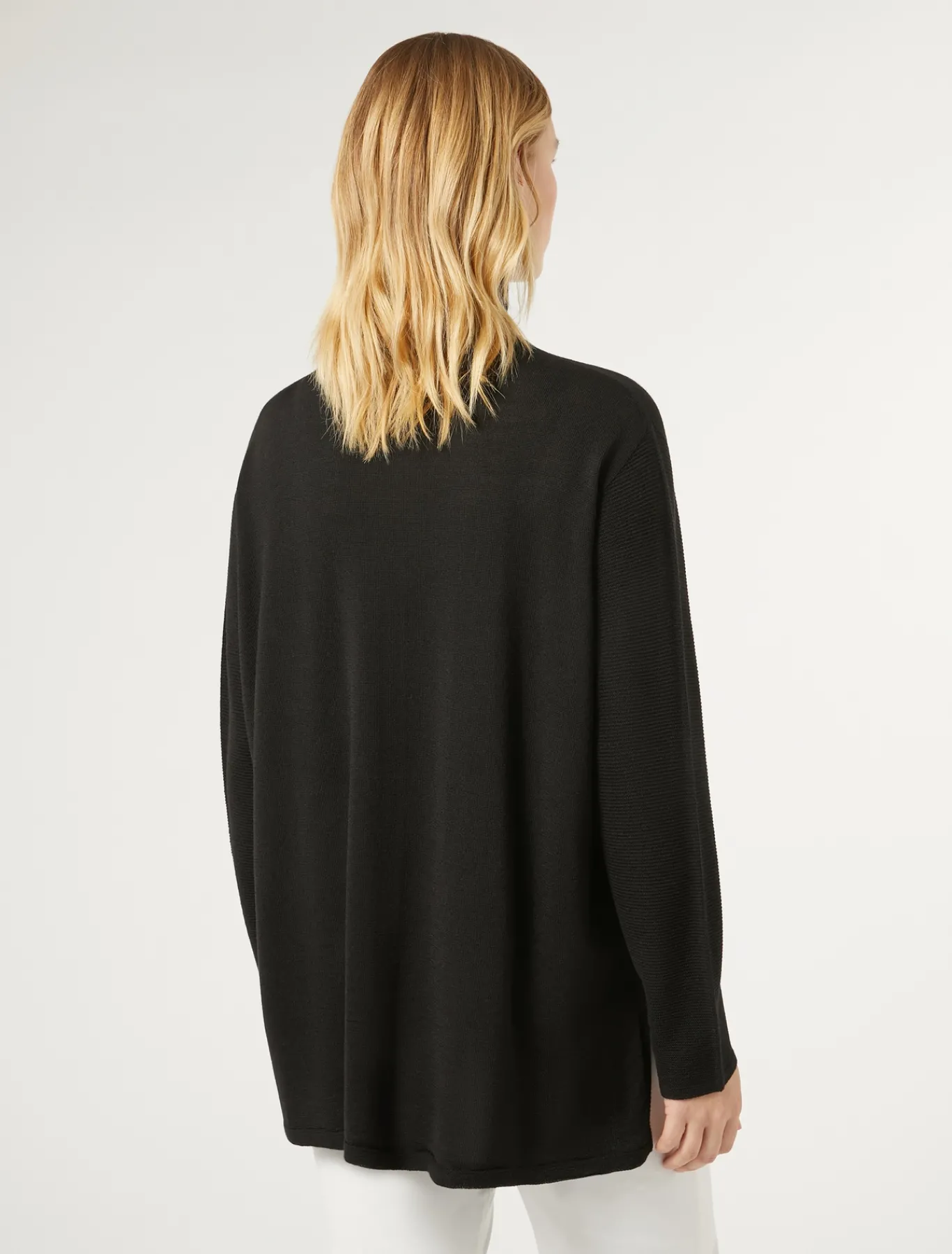 Marina Rinaldi Maglieria | Maglieria*Maglia in misto lana NERO