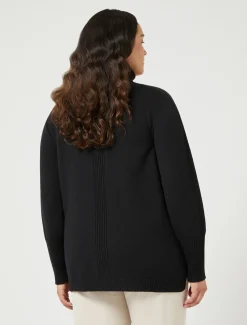Marina Rinaldi Maglieria | Maglieria*Maglia in misto lana NERO