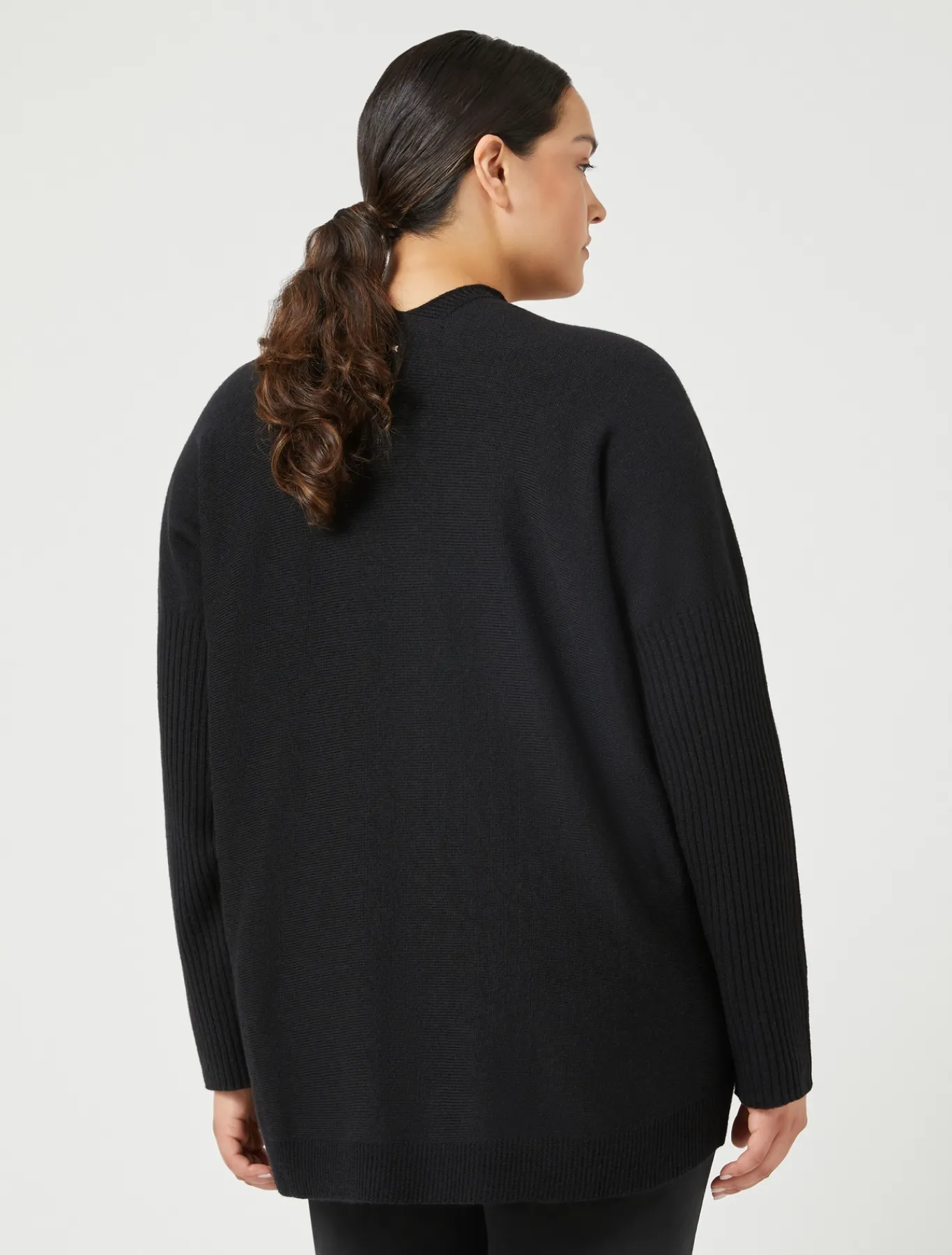 Marina Rinaldi Maglieria | Maglieria*Maglia in misto lana NERO