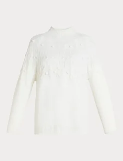 Marina Rinaldi Maglieria | Maglieria*Maglia in misto lana AVORIO