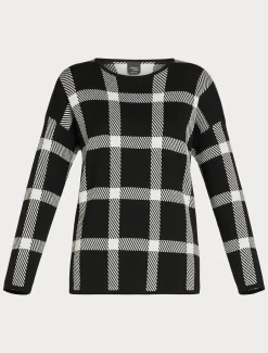 Marina Rinaldi Maglieria | Maglieria*Maglia in misto lana NERO