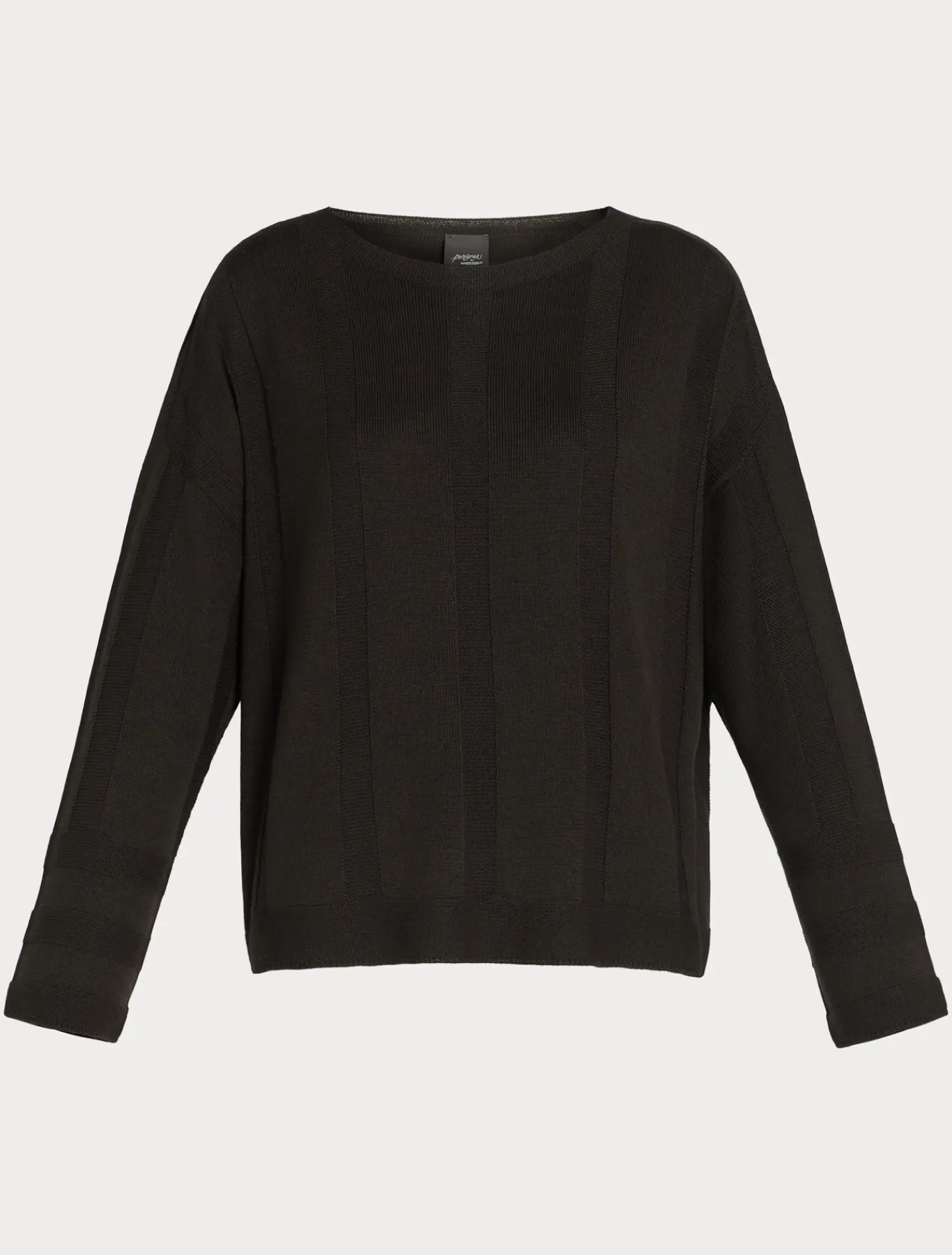 Marina Rinaldi Maglieria | Maglieria*Maglia in misto lana MARRONEBORDEAUX