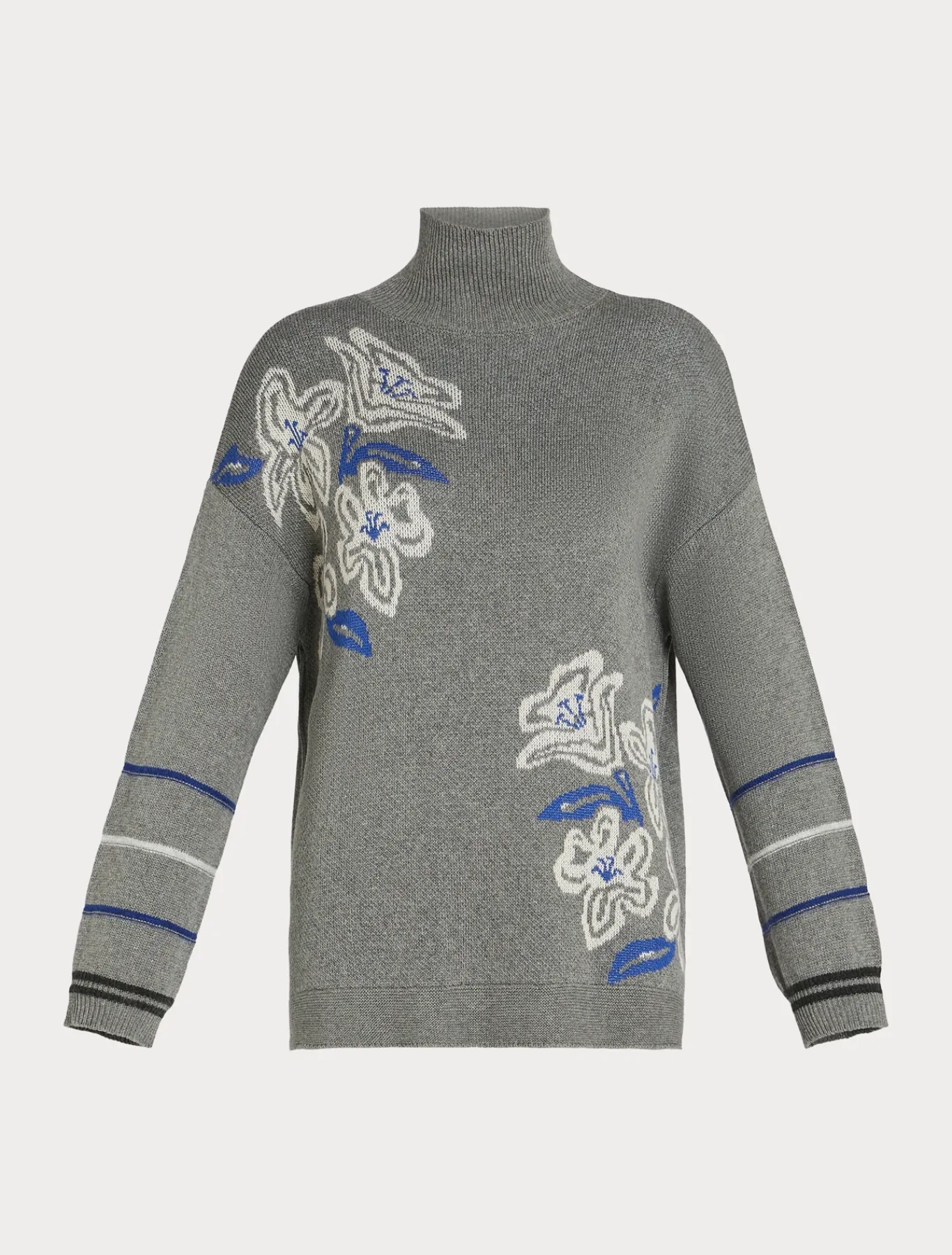 Marina Rinaldi Maglieria | Maglieria*Maglia in misto lana GRIGIOMEDIO
