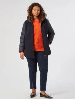 Marina Rinaldi Maglieria | Maglieria*Maglia in misto lana ARANCIO