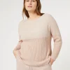 Marina Rinaldi Maglieria | Maglieria*Maglia in misto lana e cachemire ROSA