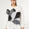 Marina Rinaldi Maglieria | Maglieria*Maglia in misto lana e seta BIANCO