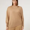Marina Rinaldi Maglieria | Maglieria*Maglia in misto lana e seta CAMMELLO