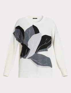 Marina Rinaldi Maglieria | Maglieria*Maglia in misto lana e seta BIANCO