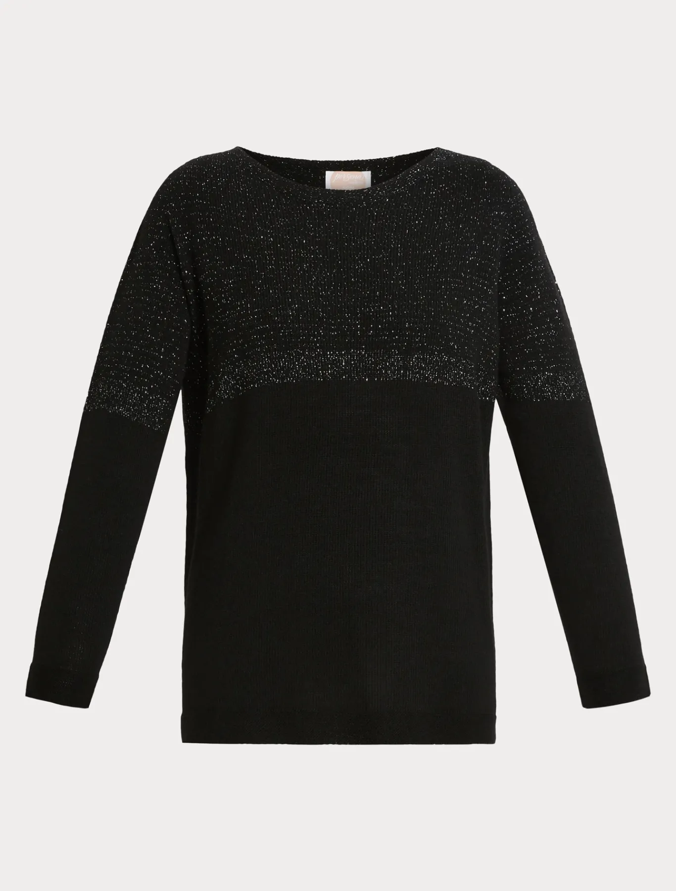 Marina Rinaldi Maglieria | Maglieria*Maglia in misto lana e viscosa NERO