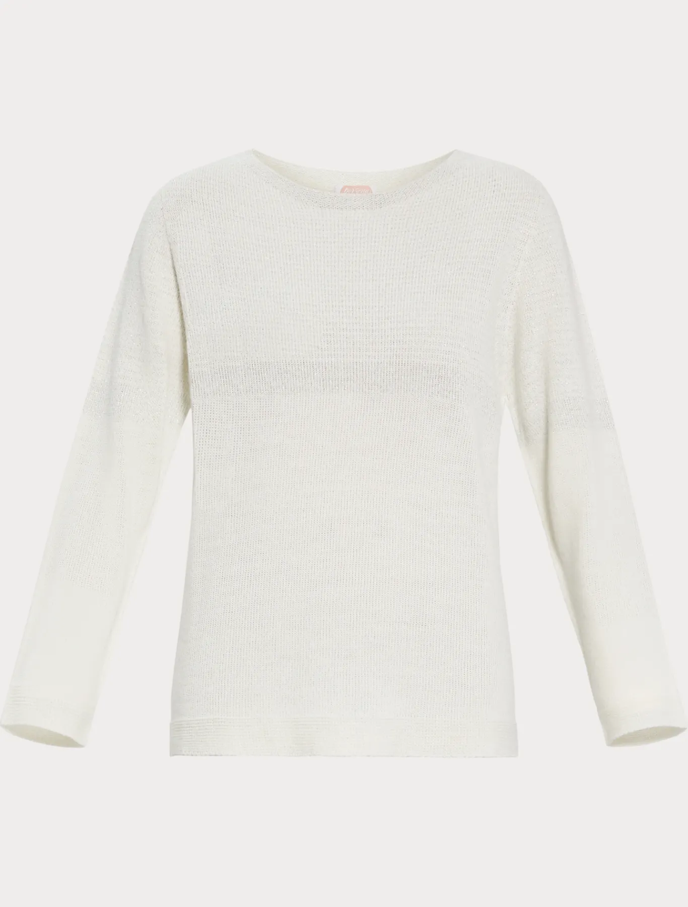 Marina Rinaldi Maglieria | Maglieria*Maglia in misto lana e viscosa BIANCO