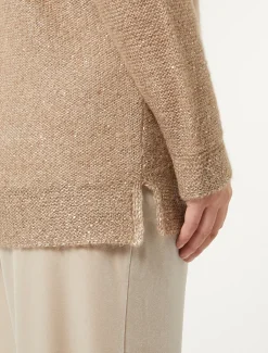 Marina Rinaldi Maglieria | Maglieria*Maglia in mohair e paillettes ROCCIA