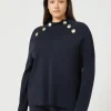 Marina Rinaldi Maglieria | Maglieria*Maglia in viscosa BLUNOTTE