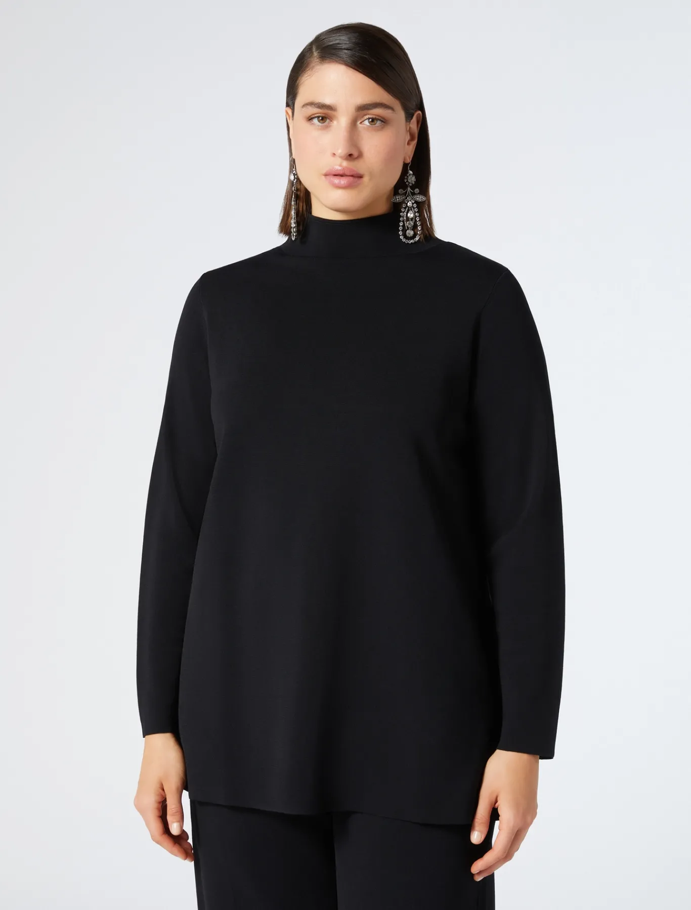 Marina Rinaldi Maglieria | Maglieria*Maglia in viscosa NERO