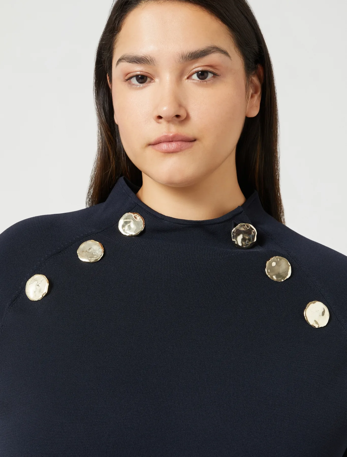 Marina Rinaldi Maglieria | Maglieria*Maglia in viscosa BLUNOTTE