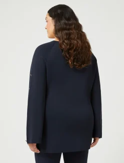 Marina Rinaldi Maglieria | Maglieria*Maglia in viscosa BLUNOTTE