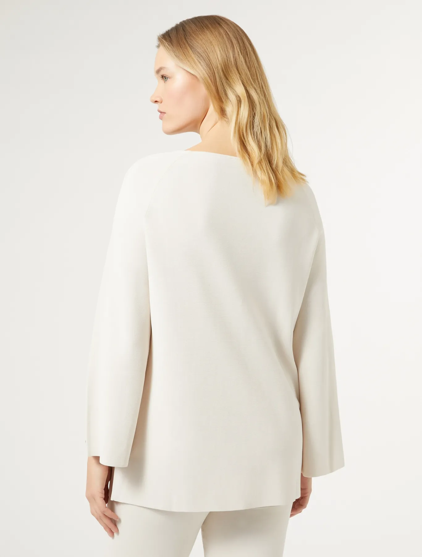 Marina Rinaldi Maglieria | Maglieria*Maglia in viscosa BIANCOAVORIO