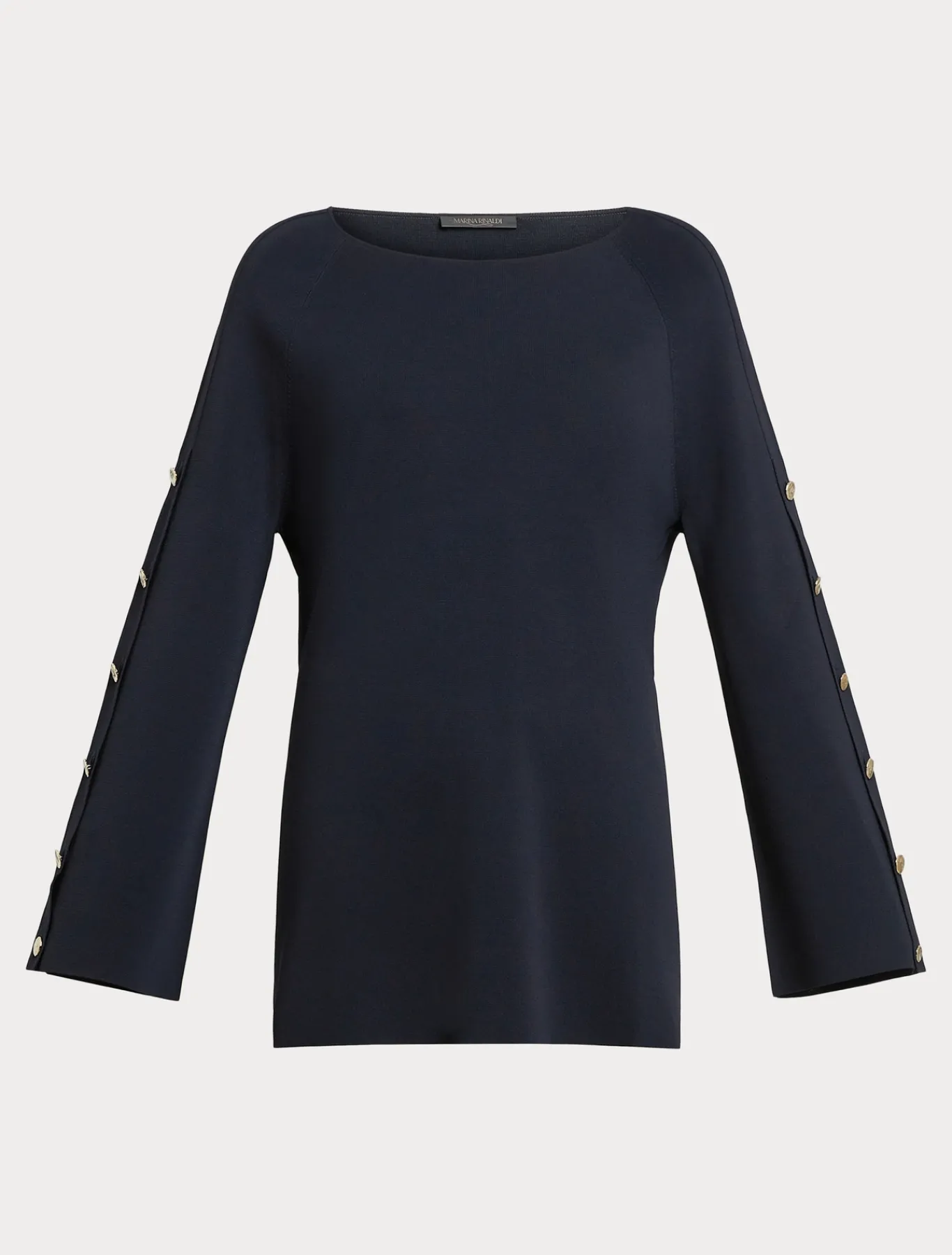 Marina Rinaldi Maglieria | Maglieria*Maglia in viscosa BLUNOTTE