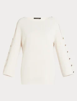 Marina Rinaldi Maglieria | Maglieria*Maglia in viscosa BIANCOAVORIO