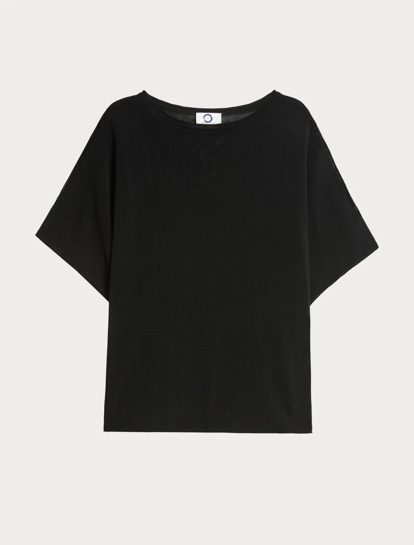 Marina Rinaldi Maglieria | Maglieria*Maglia in viscosa crêpe NERO