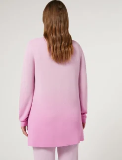 Marina Rinaldi Maglieria | Maglieria*Maglia in viscosa jacquard ROSA