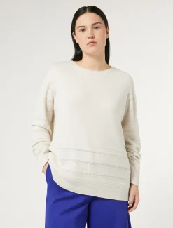 Marina Rinaldi Maglieria | Maglieria*Maglia in viscosa, lana e cachemire ALBINO