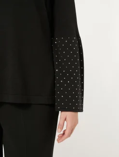 Marina Rinaldi Maglieria | Maglieria*Maglia in viscosa stretch NERO