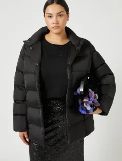 Marina Rinaldi Maglieria | Maglieria*Maglia in viscosa stretch NERO