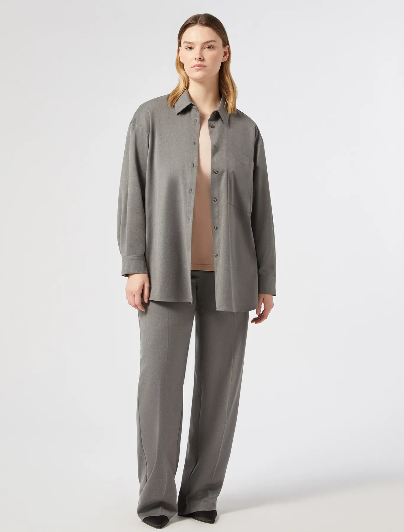 Marina Rinaldi Maglieria | Maglieria*Maglia in viscosa stretch MAUVE
