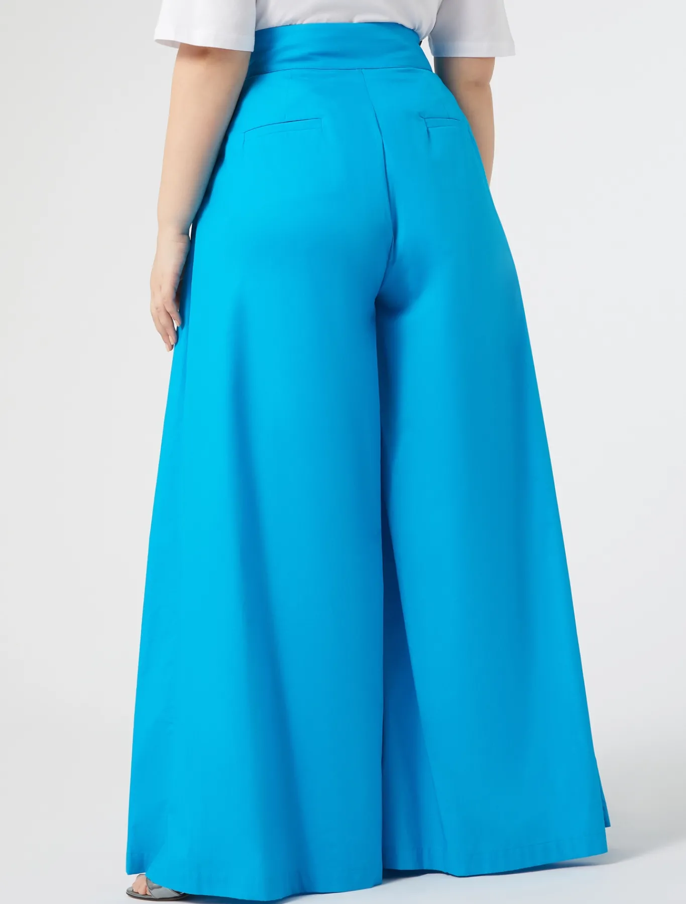 Marina Rinaldi Pantaloni & Jeans | Pantaloni & Jeans*Pantaloni ampi in popeline TURCHESE